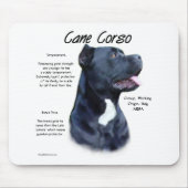 Cane Corso History Mousepad (Vorne)
