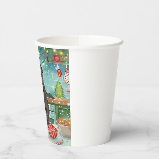 Cane Corso Holiday Baking: Feierliche Weihnachten Pappbecher (Links)