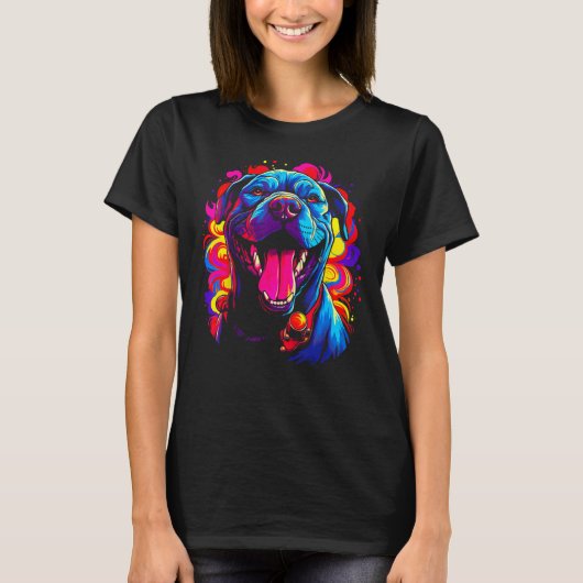 Cane Corso Hund Happy 1 T-Shirt (Vorderseite)