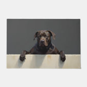 Cane Corso Hund Türmatte Kunst (Vorderseite)