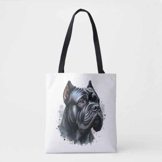 Cane corso Hundgemälde Klassischer T - Shirt Tasche (Vorderseite)