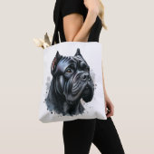 Cane corso Hundgemälde Klassischer T - Shirt Tasche (Von Nahem)