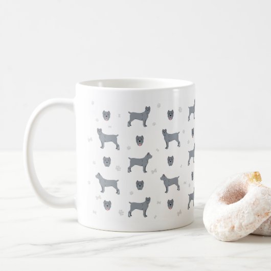Cane Corso, Italian Mastiff dog Kaffeetasse (Mit Donut)