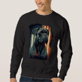 Cane Corso Italian Mastiff Dog Patriotic USA Ameri Sweatshirt (Vorderseite)