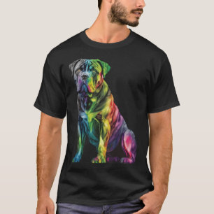 Cane Corso Italian Mastiff Pop Gefärbte Krawatte T-Shirt