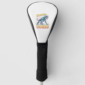 Cane Corso Italian Mastiff Zombie Dog Halloween Es Golf Headcover