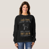Cane Corso Italiano Dog Sweatshirt (Vorne ganz)