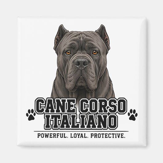🐾 Cane Corso Italiano 🐾 Magnet (Vorne)