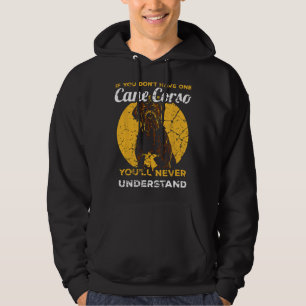 Cane Corso Italienischer Mastiff Kopf Hund Haustie Hoodie
