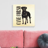 Cane Corso - Italienischer Mastiff Leinwanddruck (Insitu (Wohnzimmer))