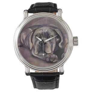 Cane Corso - Italienischer Mastiff-Welpe Armbanduhr