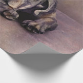 Cane Corso - Italienischer Mastiff-Welpe Geschenkpapier (Ecke)