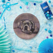 Cane Corso - Italienischer Mastiff-Welpe Pappteller (Party)