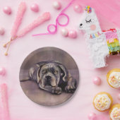 Cane Corso - Italienischer Mastiff-Welpe Pappteller (Party)