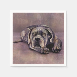 Cane Corso - Italienischer Mastiff-Welpe Serviette