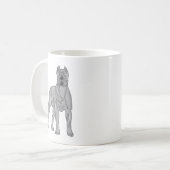 Cane Corso Kaffeetasse (Vorderseite Links)
