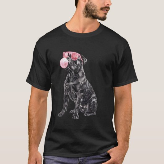Cane Corso Kaugummi T-Shirt (Vorderseite)