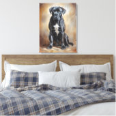 Cane Corso Leinwanddruck (Insitu (Schlafzimmer))