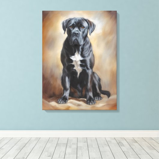 Cane Corso Leinwanddruck (Insitu (Holzboden))