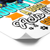 Cane Corso Lover Funny Cane Corso Retro  Poster (Ecke)