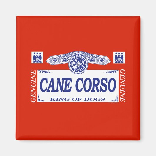 Cane Corso Magnet (Vorne)