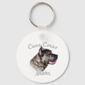 Cane Corso Mama 2 Schlüsselanhänger (Rückseite)