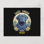 Cane Corso Mama Begleitkarte (Rückseite)