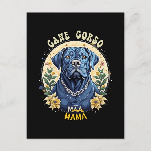 Cane Corso Mama Begleitkarte (Vorderseite)