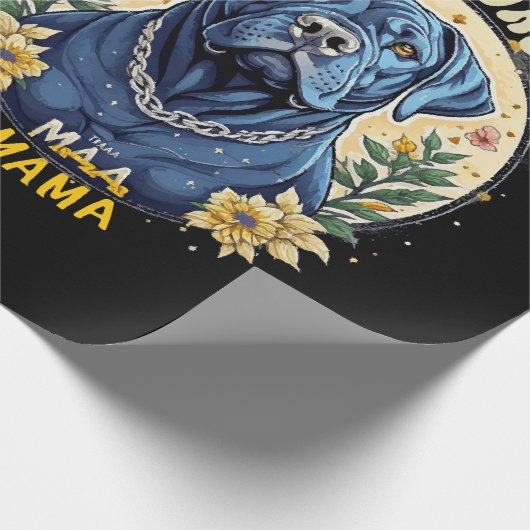 Cane Corso Mama Geschenkpapier (Ecke)