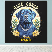 Cane Corso Mama Leinwanddruck (Insitu (Holzboden))