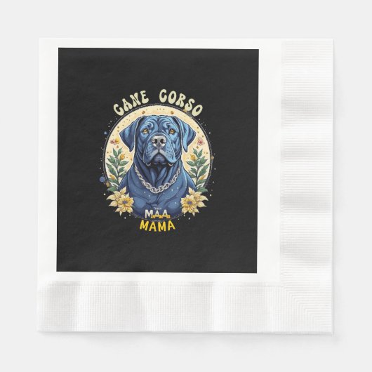 Cane Corso Mama Serviette (Vorderseite)