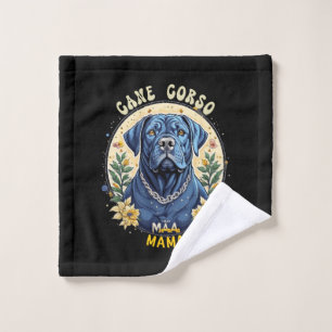Cane Corso Mama Waschlappen