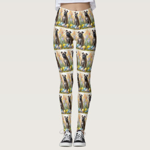 Cane Corso mit Ostereiern Feiertag Leggings