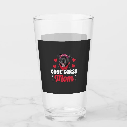 Cane Corso Mutter Glas (Vorderseite)