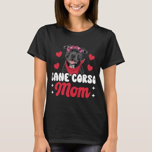 Cane Corso Mutter T-Shirt (Vorderseite)