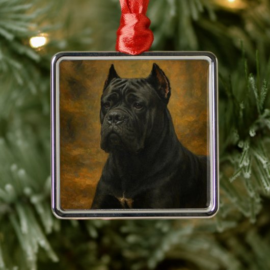 Cane Corso Ornament Aus Metall (Baum)