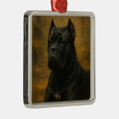 Cane Corso Ornament Aus Metall (Rechts)