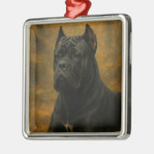 Cane Corso Ornament Aus Metall (Links)