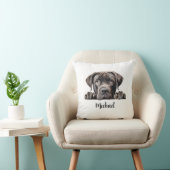 Cane Corso Peeking Hunde Sublimation Bundle Kissen (Stuhl )