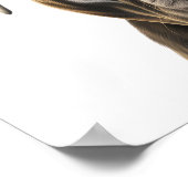 Cane Corso Personalisiert Print Poster (Ecke)