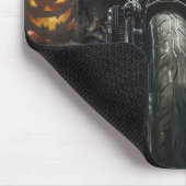 Cane Corso Riding Motorrad Halloween Beängstigend Mousepad (Ecke)