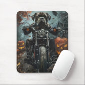 Cane Corso Riding Motorrad Halloween Beängstigend Mousepad (Mit Mouse)