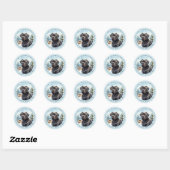 Cane Corso Round Stickers (Blatt)
