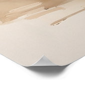 Cane Corso Running Ink Zeichnend Poster (Ecke)