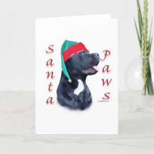 Cane Corso Santa Paws Feiertagskarte