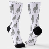 Cane Corso Socken (Gewinkelt)