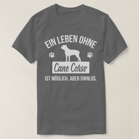 Cane Corso T-Shirt (Design vorne)
