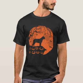Cane Corso und Moon Halloween Hund Lover Geschenk T-Shirt