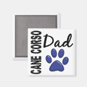 Cane Corso Vater 2 Magnet (Vorderseite/Rückseite)