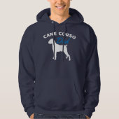 Cane Corso Vater Downer Puppy Lover Pet Animal Hoodie (Vorderseite)